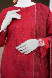 Luxury Embroidered 3Pc Unstitched Suit | PJ-PWU-240823