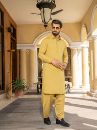 Praivie Sand Rang-e-Sahar Men Unstitched Fabric | PMU-10103