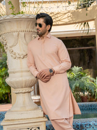 Rose Dust Rang-e-Sahar Men Suit | PMKS-10080