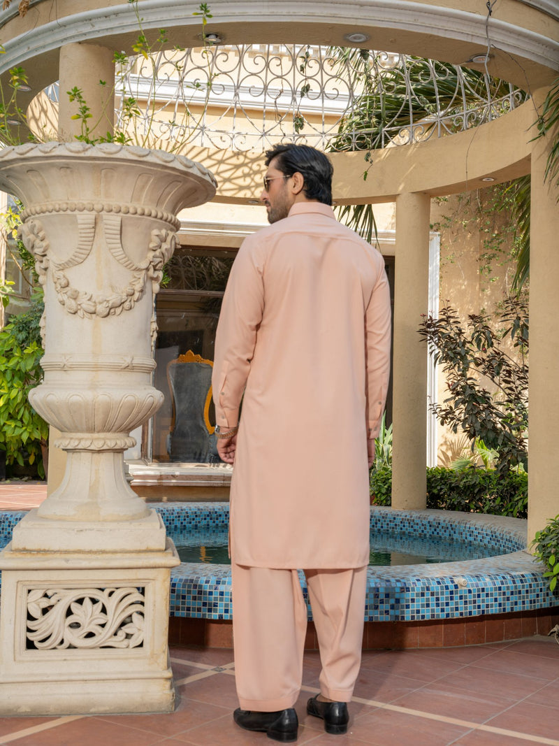 Rose Dust Rang-e-Sahar Men Unstitched Fabric | PMU-10080