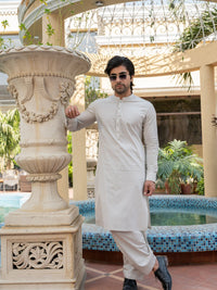 Grey Rang-e-Sahar Men Suit | PMKS-10120