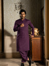 Deep Purple Rang-e-Sahar Men Suit | PMKS-10087