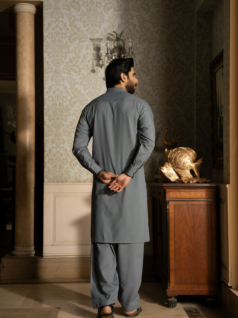 Blue Mivage Rang-e-Sahar Men Unstitched Fabric | PMU-10079