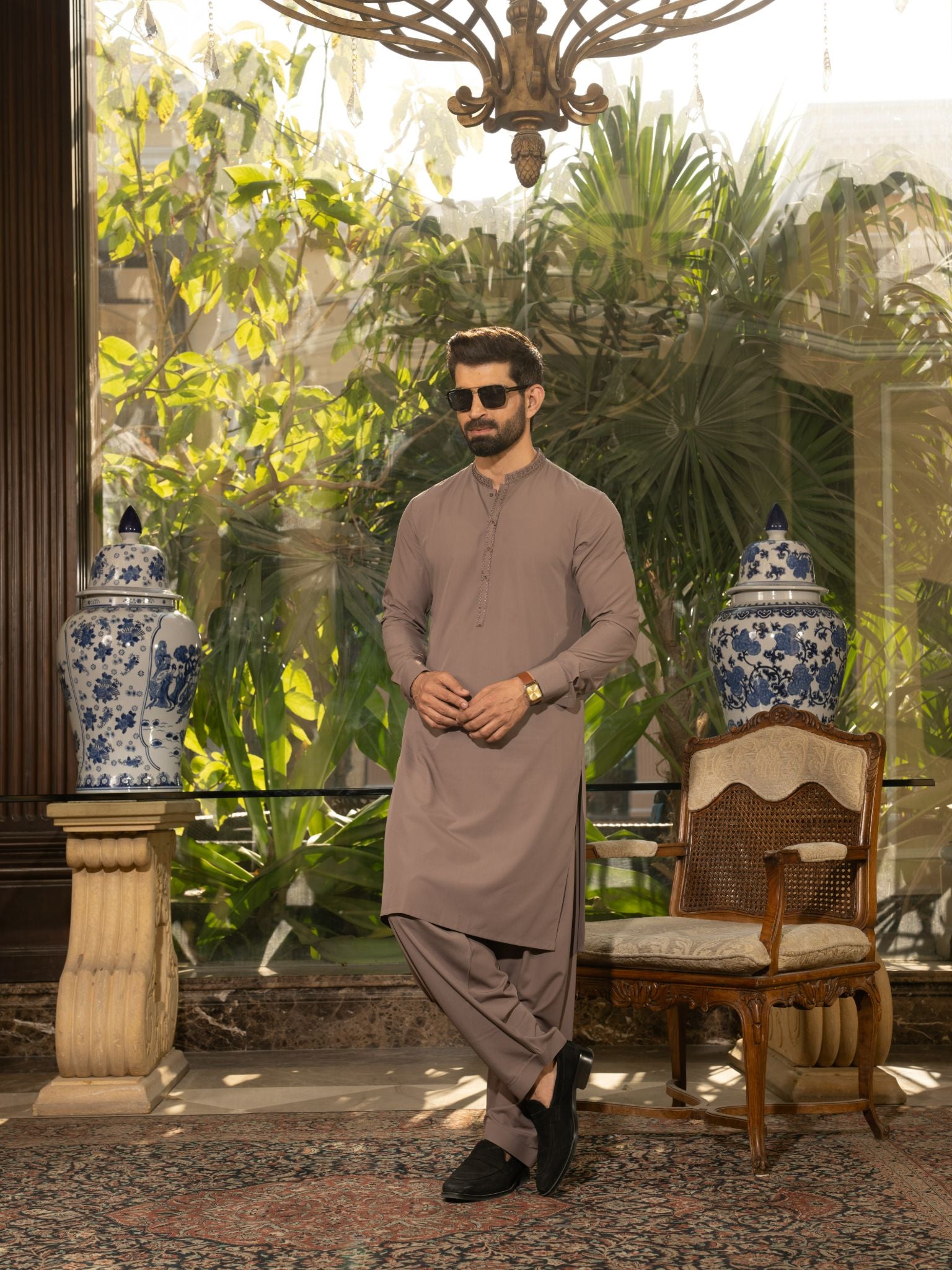 Deep Tawpe Rang-e-Sahar Men Suit | PMKS-10108