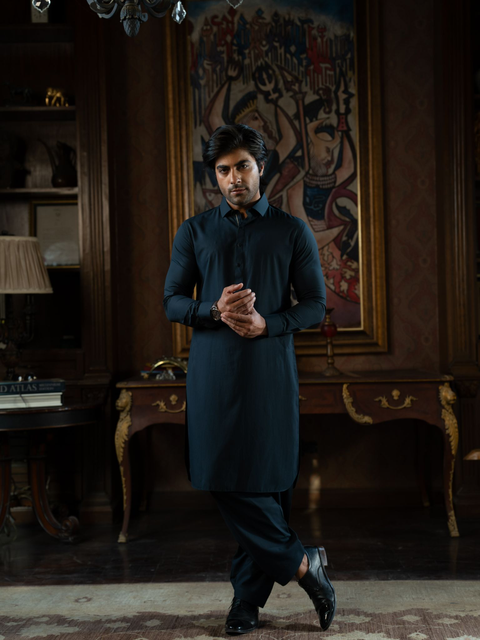 Outer Spa Rang-e-Sahar Men Suit | PMKS-10105