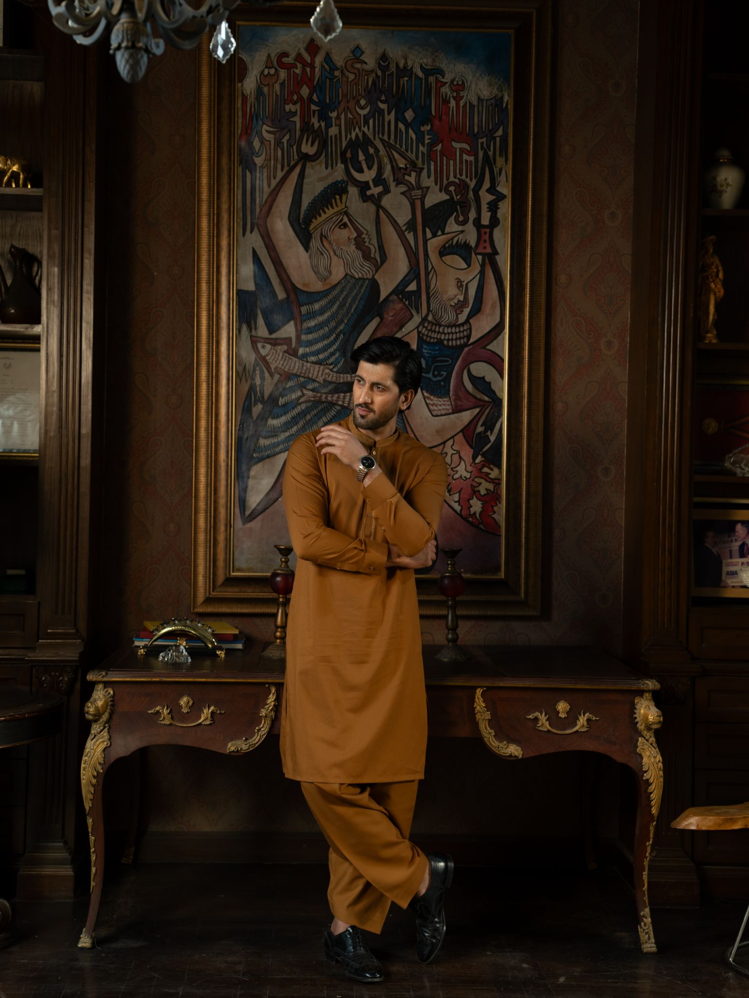 Cathay Spice Rang-e-Sahar Men Suit | PMKS-10071