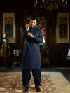 Blue Rang-e-Sahar Men Suit | PMKS-10123