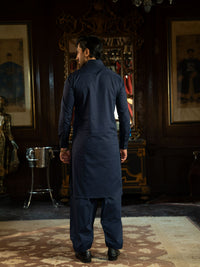 Blue Rang-e-Sahar Men Suit | PMKS-10123
