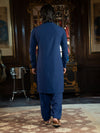 Patriot Blue Rang-e-Sahar Men Suit | PMKS-10110