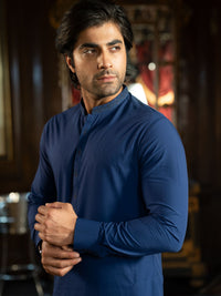 Patriot Blue Rang-e-Sahar Men Suit | PMKS-10110