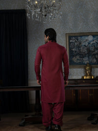 Maroon Oak Rang-e-Sahar Men Unstitched Fabric | PMU-10072