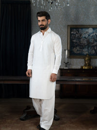 White Rang-e-Sahar Men Unstitched Fabric | PMU-10119