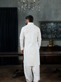 White Rang-e-Sahar Men Suit | PMKS-10119