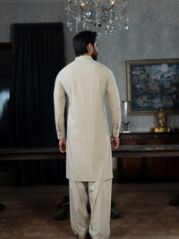 Moss Grey Rang-e-Sahar Men Unstitched Fabric | PMU-10102