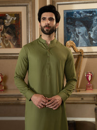 Sedar Green Rang-e-Sahar Men Unstitched Fabric | PMU-10084