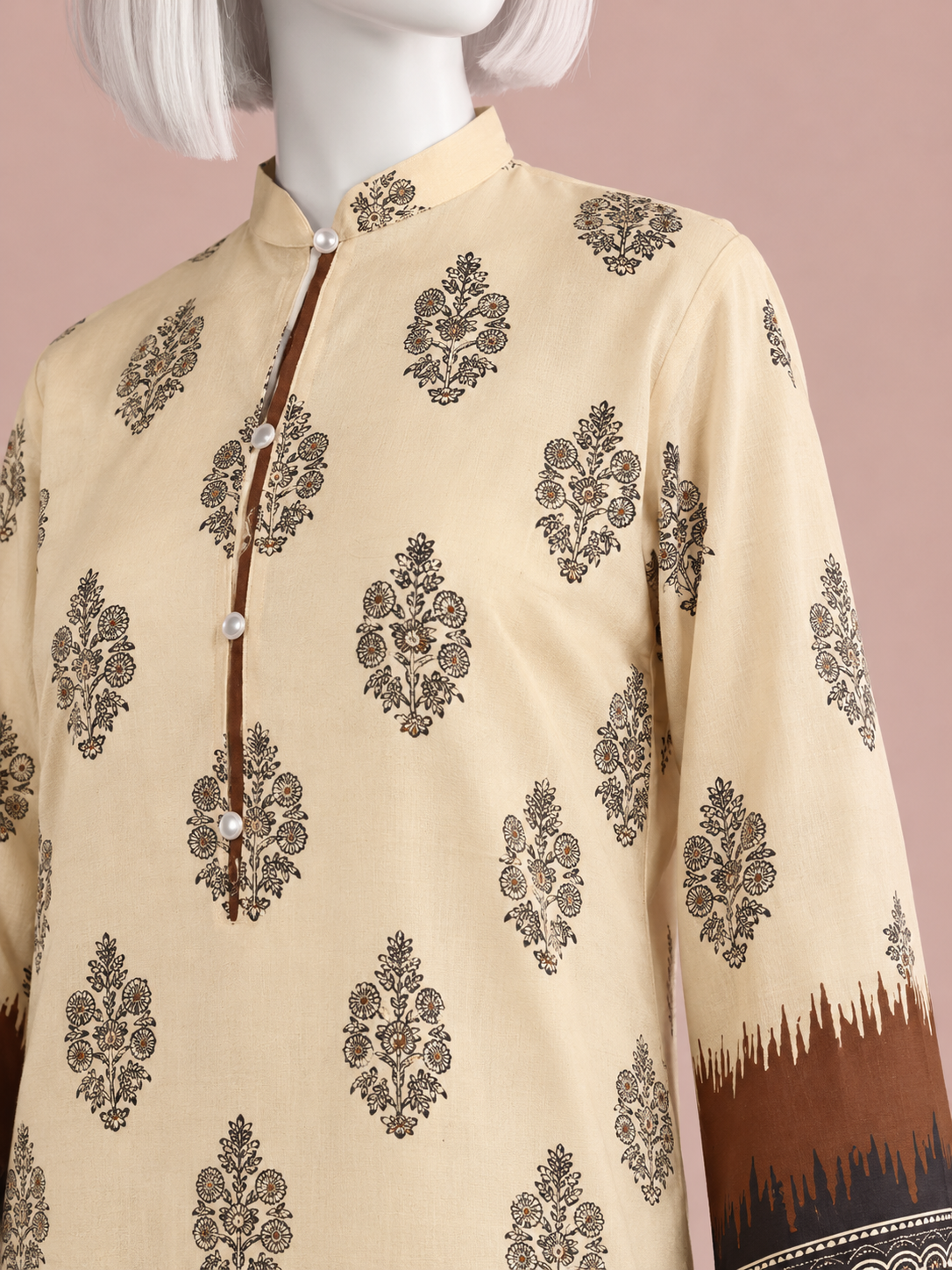 Printed Lawn Co-Ord Set  | PJLWUC-25017