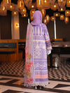Purple Embroidered 3Pc Stitched Suit | PLS-24-7582