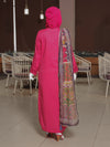 Pink Embroidered 3Pc Stitched Suit | PLS-24-7596