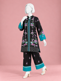 Printed Lawn Co-Ord Set  | PJLWUC-25003
