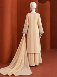 Shiffon 3Pc Stitched Suit | PJPWS-260572
