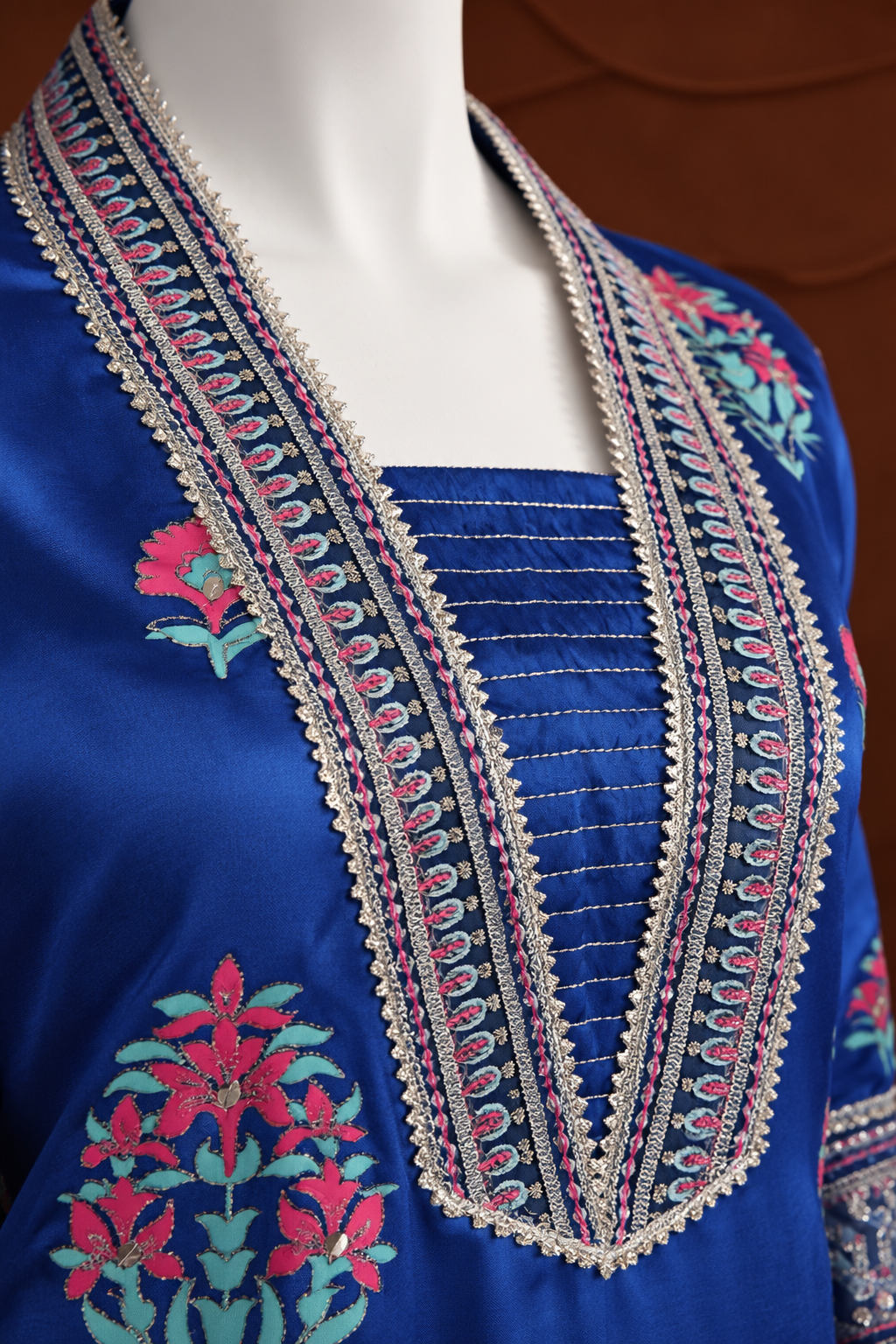 Charmuese 3Pc Stitched Suit | PJPWS-260567