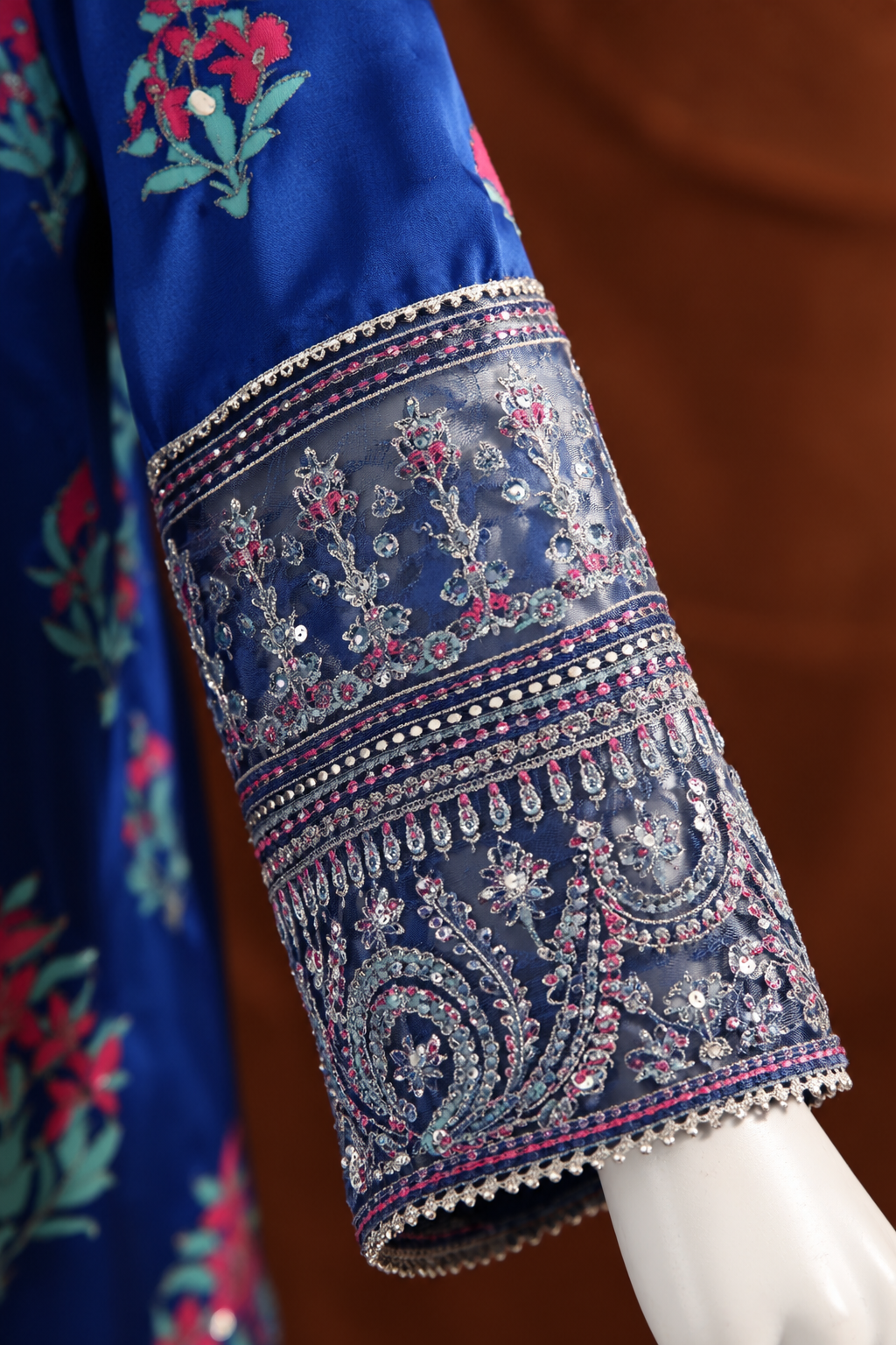 Charmuese 3Pc Stitched Suit | PJPWS-260567