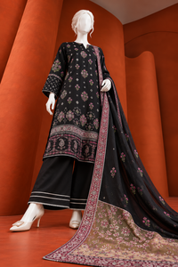 Charmuese 3Pc Stitched Suit | PJPWS-260566
