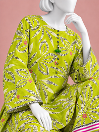 Printed Lawn Co-Ord Set  | PJBWUC-25011