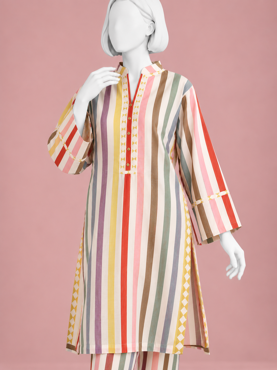 Printed Lawn Co-Ord Set  | PJBWUC-25014