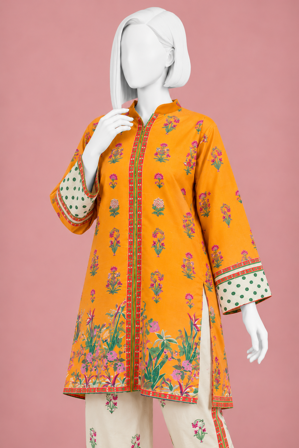 Printed Lawn Co-Ord Set  | PJLWUC-25008