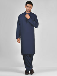 Blue Blended Kameez Shalwar | PMKS-10040