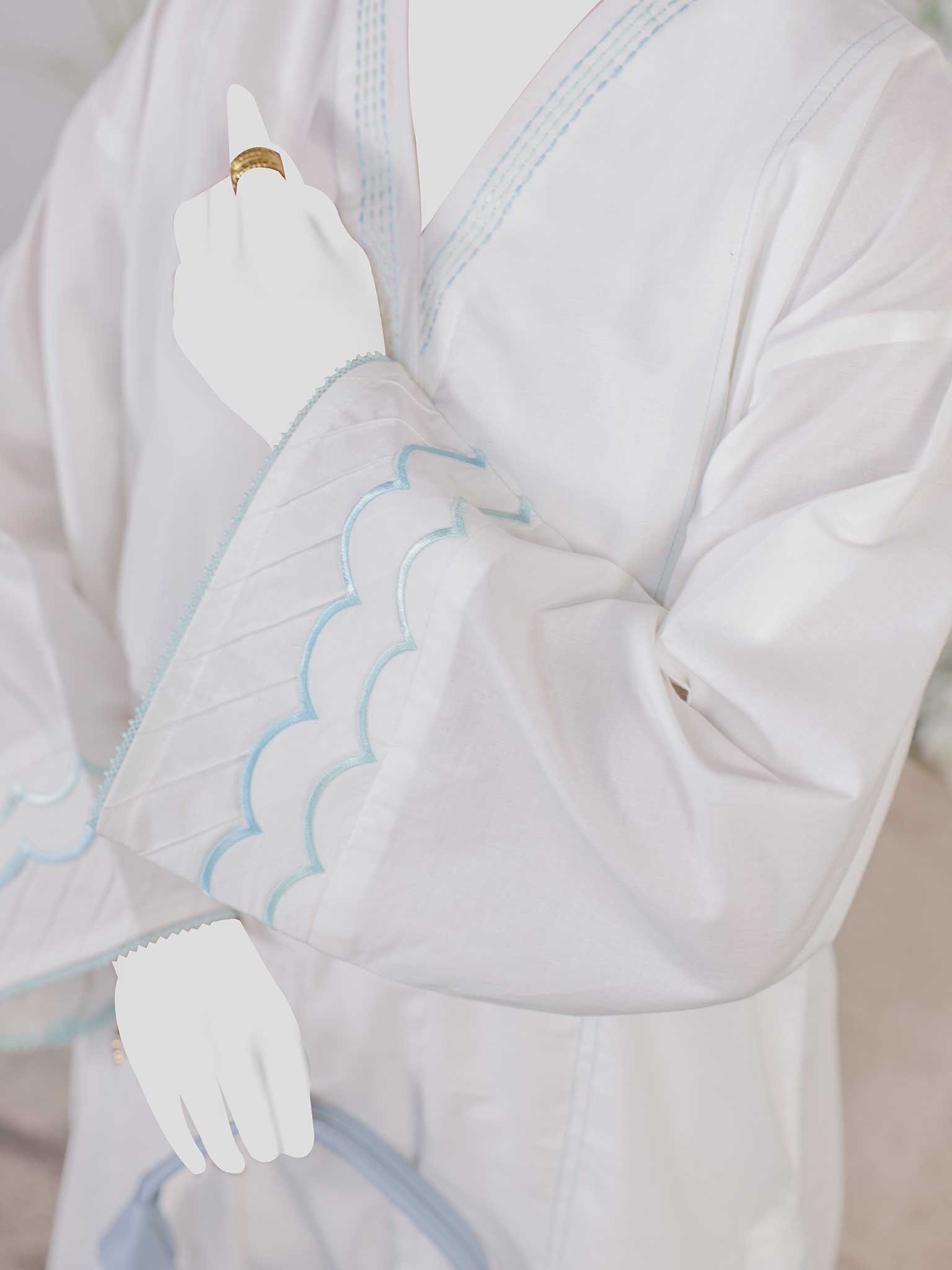 2Pc Stitched Imported Cotton Suit | PJ-AZW-01