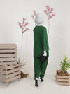 2Pc Stitched Imported Cotton Embroidered Suit | PJ-AZW-12