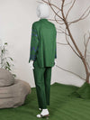 2Pc Stitched Imported Cotton Embroidered Suit | PJ-AZW-15