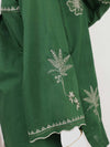 2Pc Stitched Imported Cotton Embroidered Suit | PJ-AZW-18