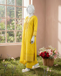 Luxury Embroidered 3Pc Unstitched Suit | PJ-PWU-240811