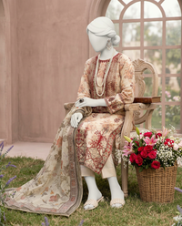 Luxury Embroidered 3Pc Unstitched Suit | PJ-PWU-240828