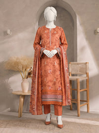 Printed Embroidered Khaddar Unstitched Suit | PJBCKU261167A