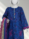 Embroidered Chikankari Khaddar 3Pc Unstitched Suit  | PJBCKU251163A