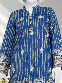 Embroidered Chikankari Khaddar 3Pc Unstitched Suit  | PJBCKU251164A