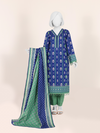 Printed Khaddar 3Pc Unstitched Suit | PJBKU251148B