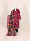Printed Khaddar 3Pc Unstitched Suit | PJBKU251143A