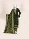 Printed Khaddar 3Pc Unstitched Suit | PJBKU251145A