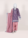 Printed Khaddar 3Pc Unstitched Suit | PJBKU251145B