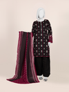 Printed Khaddar 3Pc Unstitched Suit | PJBKU251148A