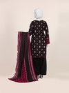 Printed Khaddar 3Pc Unstitched Suit | PJBKU251148A