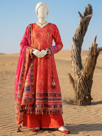 Unstitched Printed Chunri | PJBWCU-260318