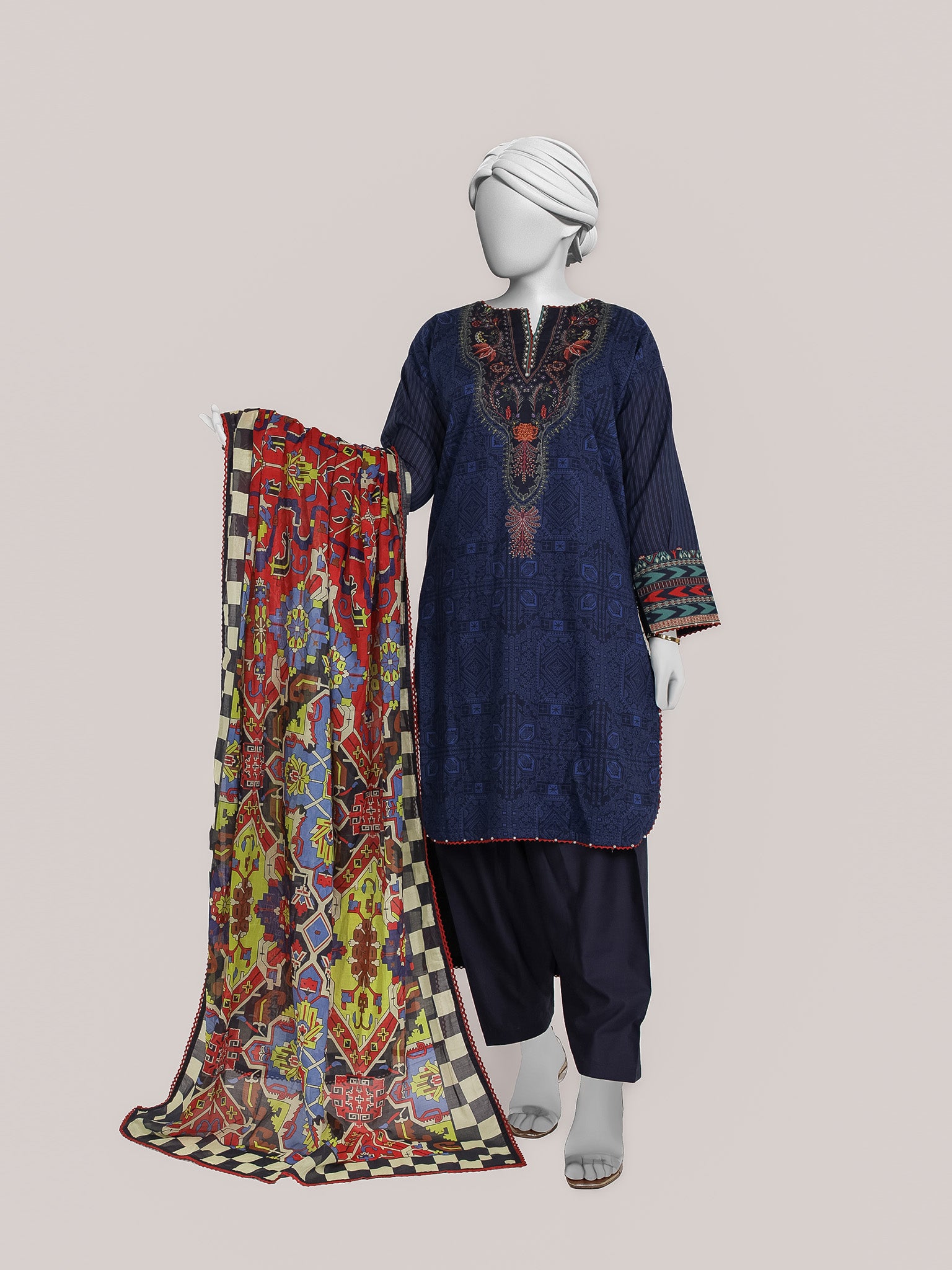 Lawn Printed 3 Piece Unstitched | PJBWU-2601120