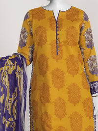 Lawn Printed 3 Piece Unstitched | PJBWU-2601122