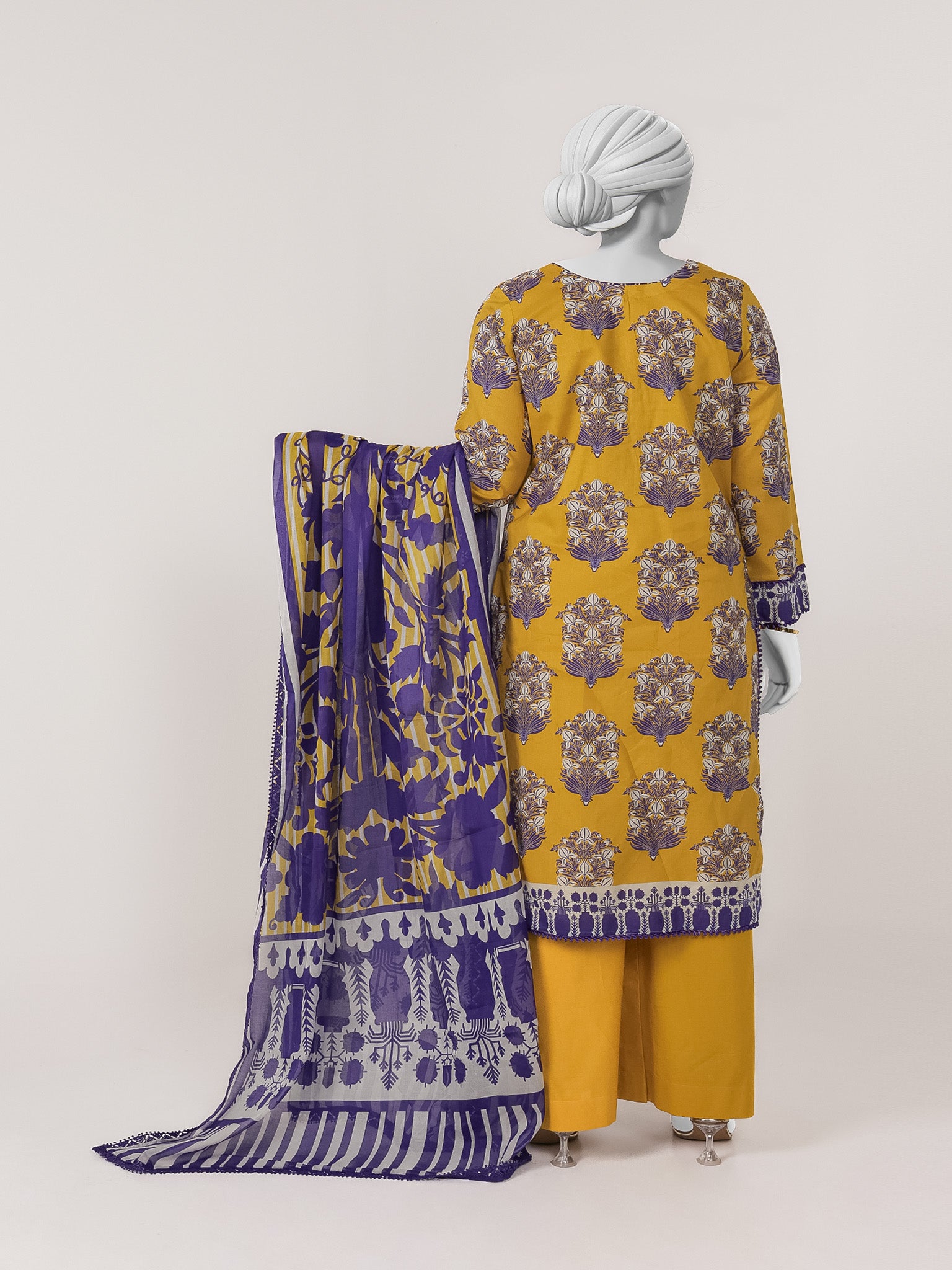 Lawn Printed 3 Piece Unstitched | PJBWU-2601122